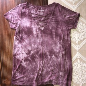 American Eagle Soft & Sexy Lattice Top